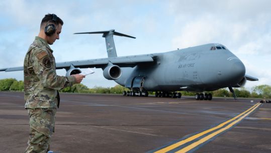 RAF Fairford, now home to US personnel, was opened in 1944 in preparation for D-Day (Picture: DVIDS)