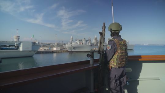The five-day exercise brought together warships, aircraft and electronic warfare experts from across the Alliance (Picture: Nato Allied Maritime Command)