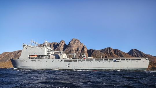 Any deployment of RFA Lyme Bay to the Strait of Hormuz is unlikely to take place until the situation stabilises, with the risk from Iranian drones and missiles deemed too dangerous and unpredictable