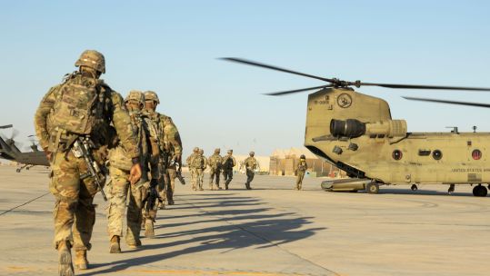 The withdrawal, agreed in 2024 under President Joe Biden and carried out by Donald Trump's administration, concludes Operation Inherent Resolve (Picture: DVIDS