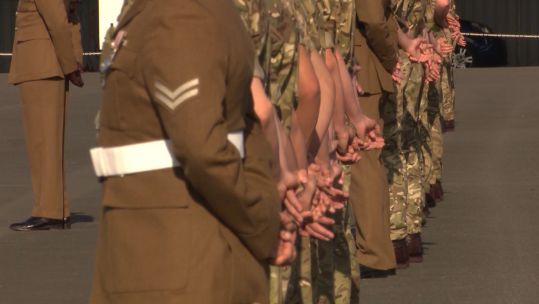 Armed Forces Commissioner Polly Miller-Perkins will visit 10 military establishments to identify any systemic issues and make recommendations to the government (Picture: BFBS)