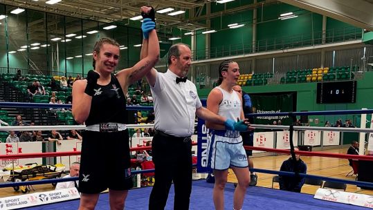 Corporal Terri Stuart wins NAC boxing semi final 2025 Credit Army Boxing team Date 13042025_0.jpg
