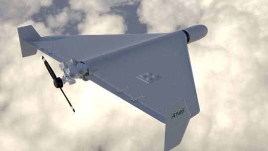 Iranian-built Shahed-136 drones are being used in Ukraine by Russia (Picture: Iranian MOD)