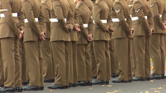 The leaked review warned that without reform, there would be an "erosion of trust" in the military justice system (Picture: BFBS)