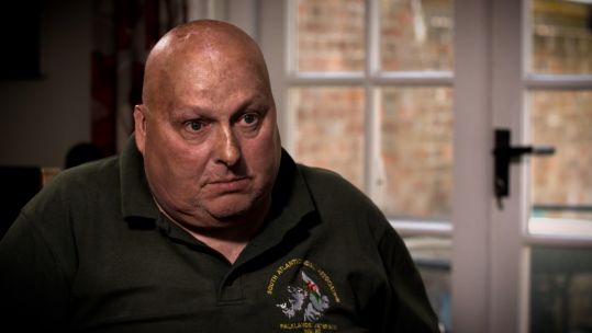 BFBS Forces News spoke with Welsh Guardsman Neil Wilkinson in 2022 as memorial services to remember those who were lost were held to mark the 40th anniversary of the conflict (Picture: BFBS)