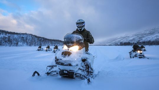 The Royal Marines are experts in Arctic warfare and could be called upon to fight if the unthinkable became a reality (Picture: MOD)