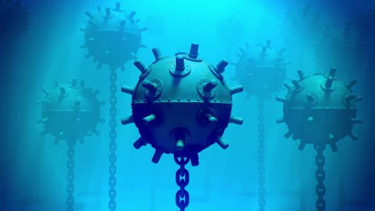 Iran has stockpiles of sea mines at its disposal of varying types