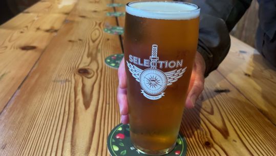 Selection SAS veterans lager Spec Ops pint CREDIT BFBS