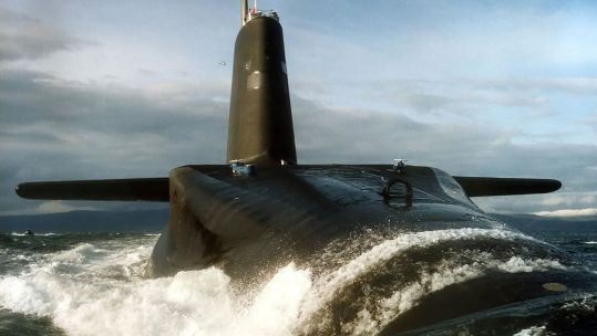 The Vanguard Class submarines are the UK’s nuclear deterrent force