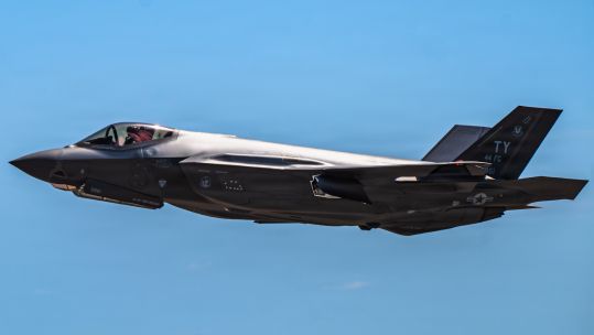 US Air Force F-35A Lightning II Tyndall Air Force Base, Florida Exercise Checkered Flag CREDIT US DEPT DEFENSE