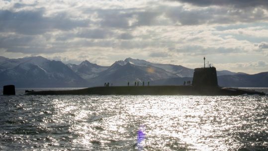 Vanguard-class submarine HMS Victorious CREDIT ROYAL NAVY