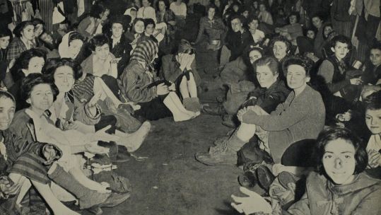 Women at Bergen-Belsen concentration camp (Picture: National Army Museum)