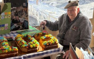 As part of the 15th Scottish Infantry Division, Harold landed with thousands of others at Arromanches-les-Bain in Normandy, 1944