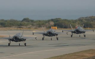 The runway at RAF Akrotiri has played host to a number of F-35B Lightning aircraft in recent weeks