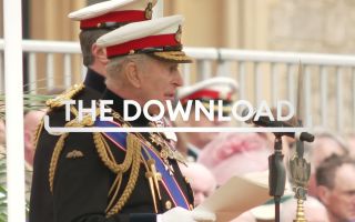The King expressed his shock over Royal Navy personnel killed in the Merlin crash during an address to the Royal Marines