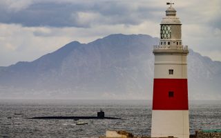 According to local media reports, a 200-meter exclusion zone was placed around the South Mole, in the southern section of Gibraltar Harbour