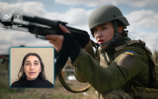 130526 Ukrainian female soldier CREDIT Ukrainian Drone Forces Learning Centre