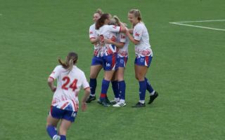 13112025 UKAF beat Germany Rosie McDonnell celebrates Credit BFBS.jpg