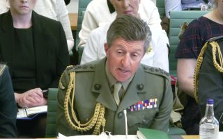 Sir Gwyn told the Defence Committee that he never considered resigning because he did not believe he was responsible for the breach