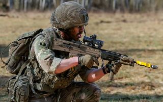 Project Grayburn is the realisation that it's time for a change in terms of the Armed Forces' main service rifle - but does that necessarily mean a change of calibre too? (Picture: MOD)