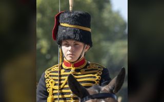 Lance Bombardier Sullivan's commanding officer described her as an exceptional jockey with an "infectious energy" (Picture: MOD)