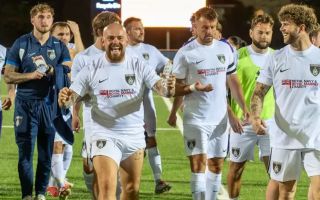 18102026 Royal Marines celebrate win v RAAF Credit Royal Marines Football Association.jpg