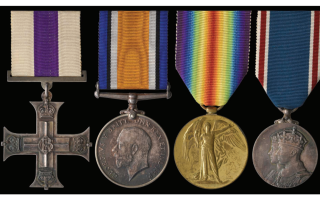 19112025 Methven Military Cross medal auction CRED Morton and Eden auctioneers