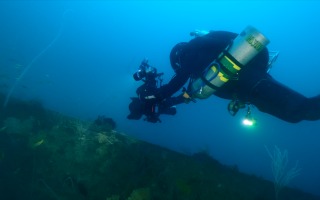 Hell Ship Hofuku Maru wreck site 2025 (Picture: Hellships Memorial Foundation)