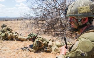 These infanteers from The Rifles are typical of the soldiers who've benefited from the training facilities provided in Kenya since the early 1960s (Picture: Alamy)