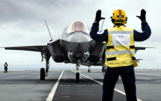 While the stealth jet is known as the Lightning across the board, the USAF, USN and USMC add a "II" to the nomenclature (Picture: MOD)