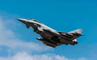 UK Typhoons and F-35 jets, together with Wildcat helicopters, have continued their defensive missions