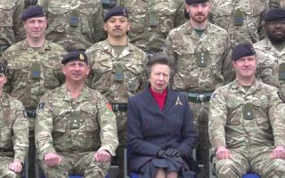 310326 Princess Anne Nato opening CREDIT BFBS