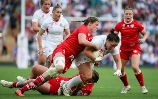 Amy Cokayne plays against Canada in World Cup final at Allianz Stadium CREDIT Cat Goryn DATE 27092025.jpg