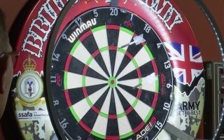 Date Unknown Army Darts Board Credit BFBS