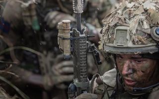 Exercise Haraka Storm 2025 Welsh Guards on trench warfare Credit Welsh Guards via Facebook 061025