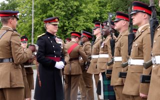 During his time at Sandhurst, he highlighted leadership, integrity and international cooperation