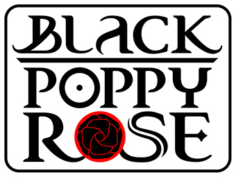 Black Poppy Rose
